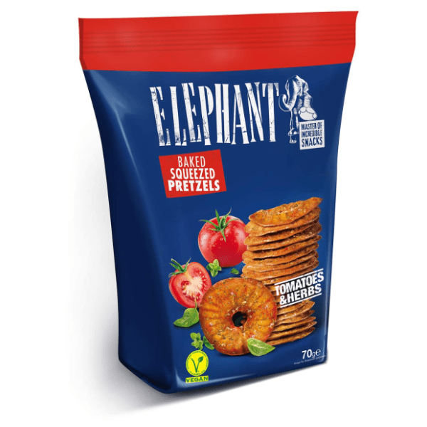 Pereci ELEPHANT rajčica i začinsko bilje 70g 0