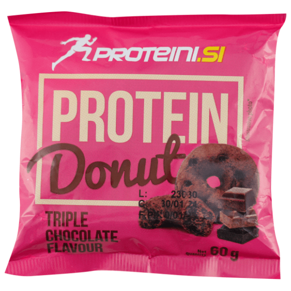 PROTEINI.SI donut triple choco 60g 0