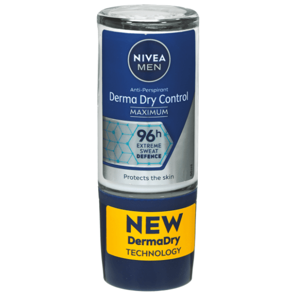 Roll-on NIVEA Men derma dry control maximum 50ml 0