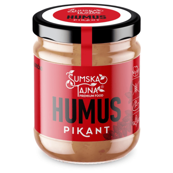 ŠUMSKA TAJNA Hummus pikant 175g 0