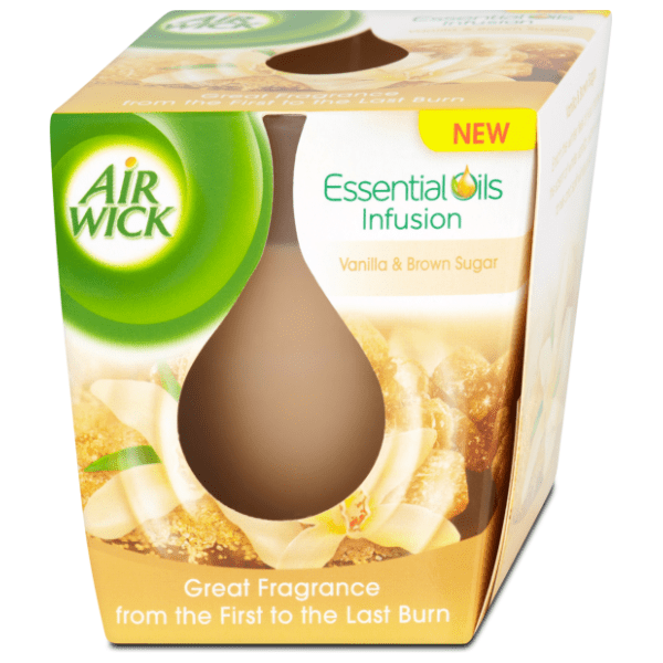 Svijeća AIR WICK vanilija & smeđi šećer 105g 0