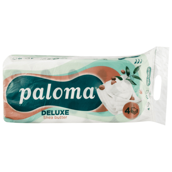 Toaletni papir PALOMA deluxe shea butter 4 sloja 10 kom 0