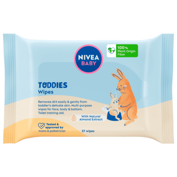Vlažne maramice NIVEA Baby toddies 57kom 0