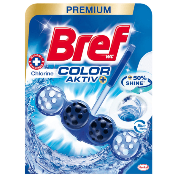 WC osvježivač BREF color aktiv+ chlorine 50g 0