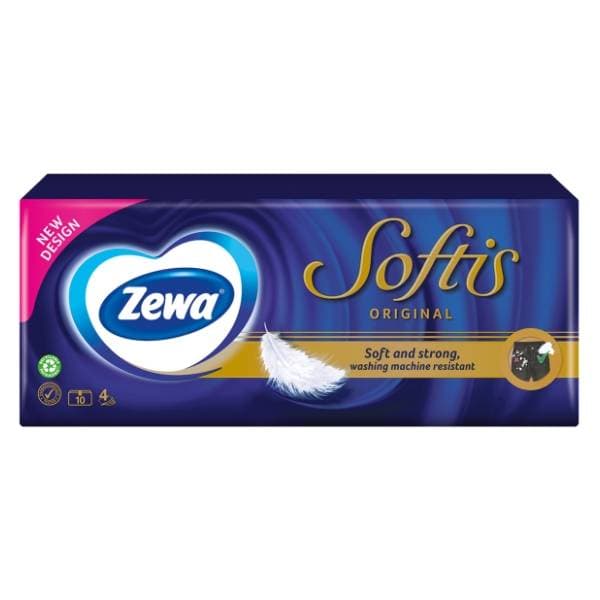 Papirnate maramice ZEWA softis original 4 sloja 10 kom 0