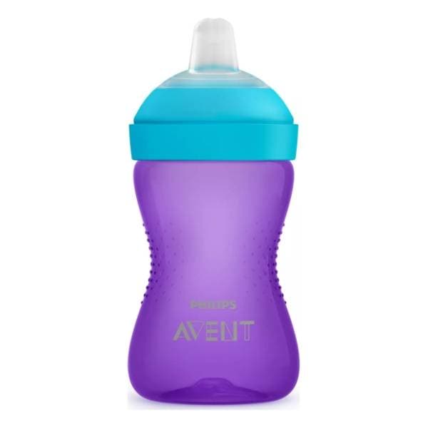 AVENT šalica s mekanim kljunom 300ml ljubičasta 0