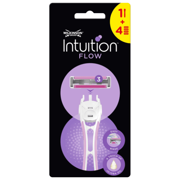 Brijač WILKINSON intuition flow 3 hybrid 1kom + 4 zamjenske glave 0