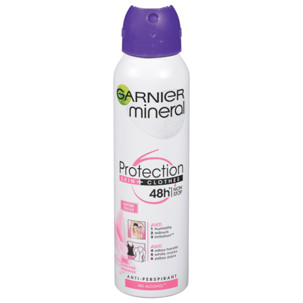 Dezodorans GARNIER Protection 6 cotton fresh 150ml 0