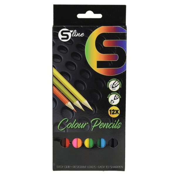 Drvene boje S-LINE 12kom 0