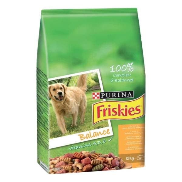 FRISKIES Adult balance piletina i povrće 15kg 0