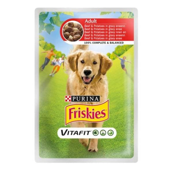 FRISKIES Adult govedina i krumpir 100g 0
