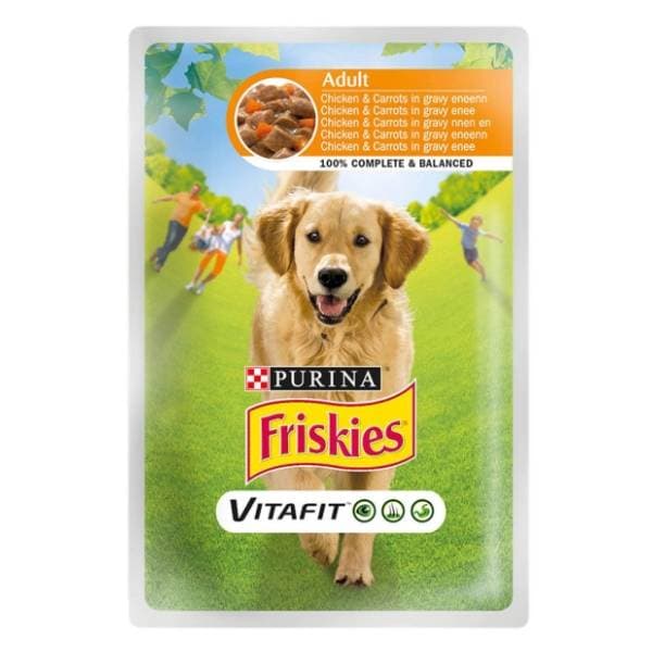 FRISKIES Adult piletina i mrkva 100g 0
