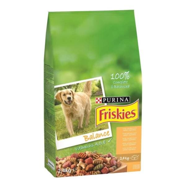 FRISKIES Adult balance piletina i povrće 2,4kg 0