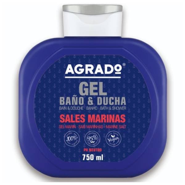 Gel za tuširanje AGRADO Marine salt 750ml 0