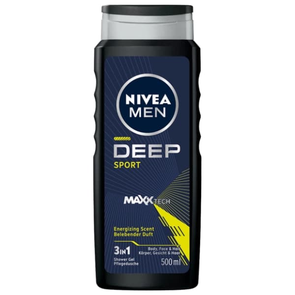 Gel za tuširanje NIVEA Men deep sport 500ml 0