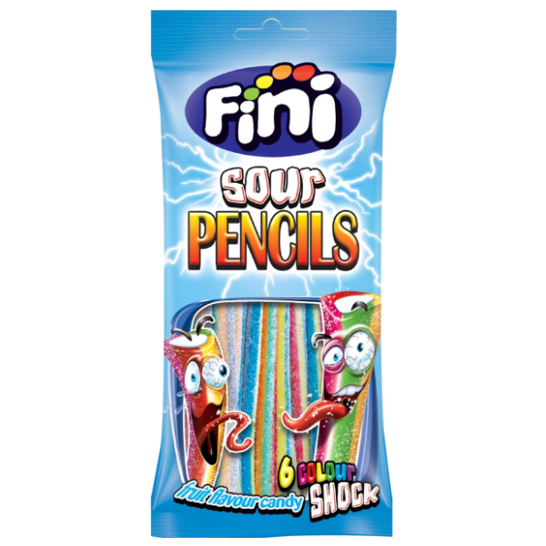 Gumeni bomboni FINI sour pencils 90g 0