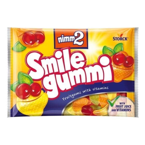 Gumeni bomboni STORCK Nimm2 smile gummy 100g 0