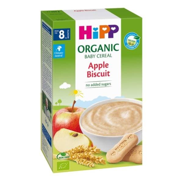 HIPP instant organska kaša jabuka cimet 250g 0