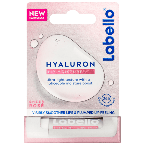 LABELLO hyaluron lip moisture plus rose 5,2g 0