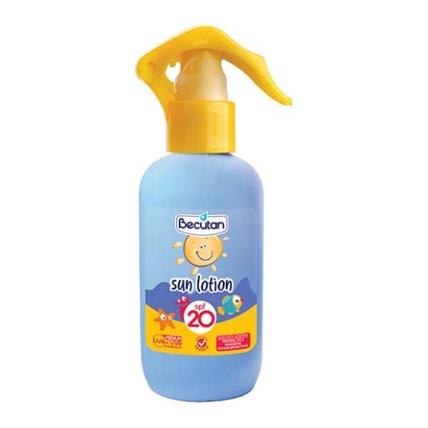 Mlijeko za sunčanje BECUTAN SPF20 150ml 0