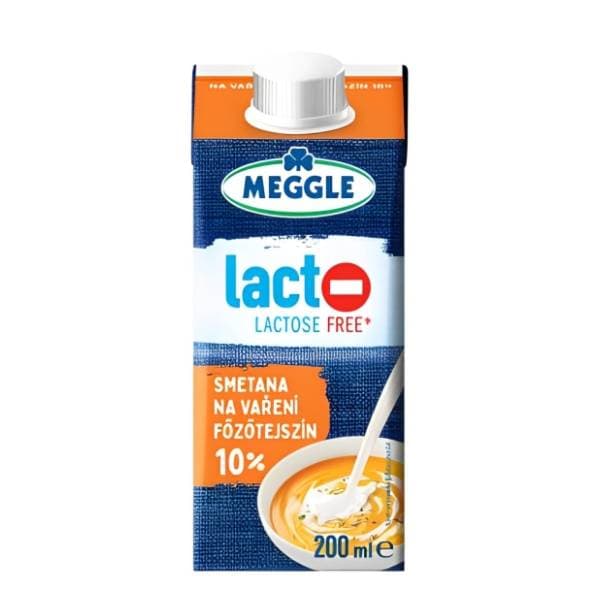 Vrhnje za kuhanje MEGGLE Lactofree 10%mm 200ml 0