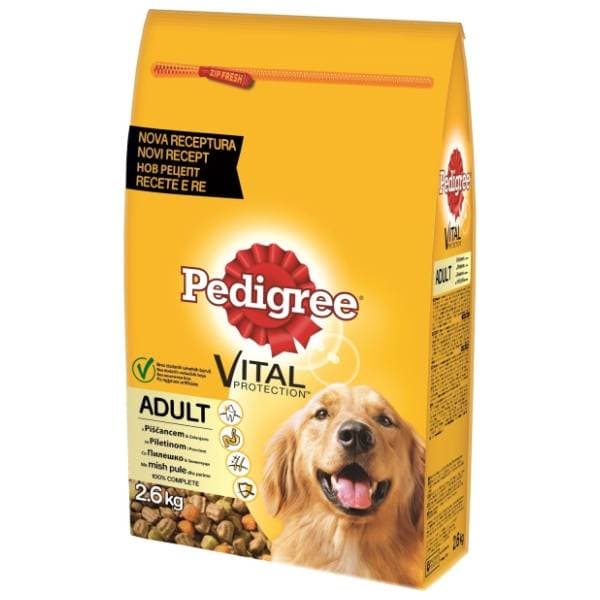 PEDIGREE Adult hrana za pse perad i povrće 2,6kg 0