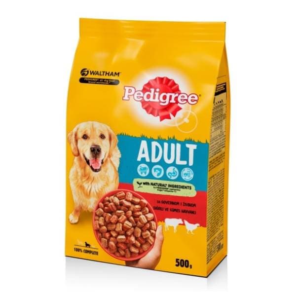 PEDIGREE Briket adult govedina i perad 500g 0