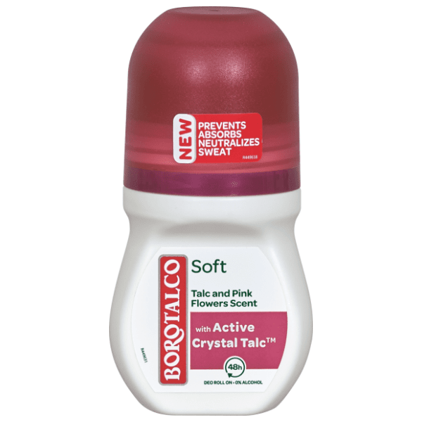 Roll-on BOROTALCO Soft dezodorans 50ml 0