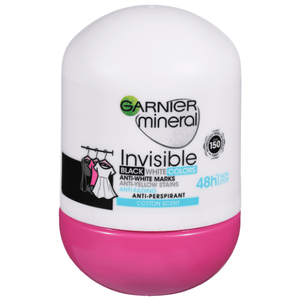 Roll-on GARNIER Mineral invisible 50ml 0