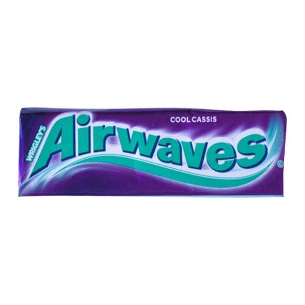 Žvakaće gume AIRWAVES cool cassis crni ribiz 20g 0