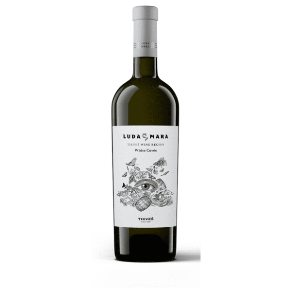 Bijelo vino TIKVEŠ Luda Mara cuvee 0,75l 0