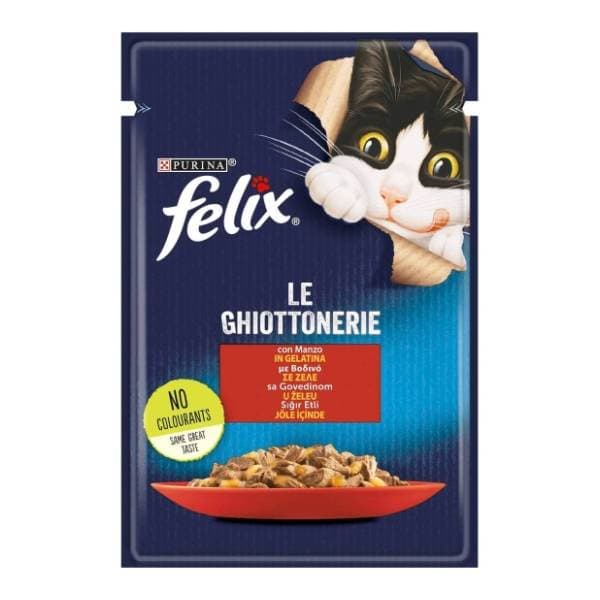 FELIX hrana za mačke govedina 85g 0