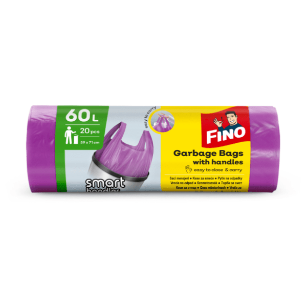 FINO color vreće za smeće 60l 20kom 0