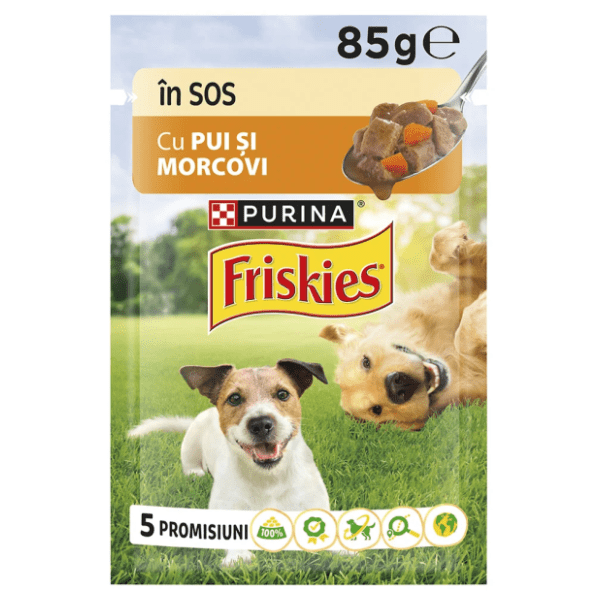 FRISKIES Adult piletina u umaku 85g 0