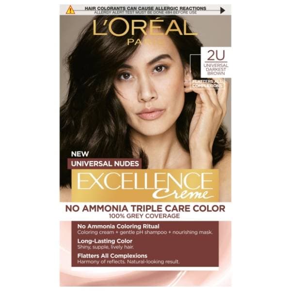 L'OREAL Excellence boja za kosu 2U universal darkest brown 0