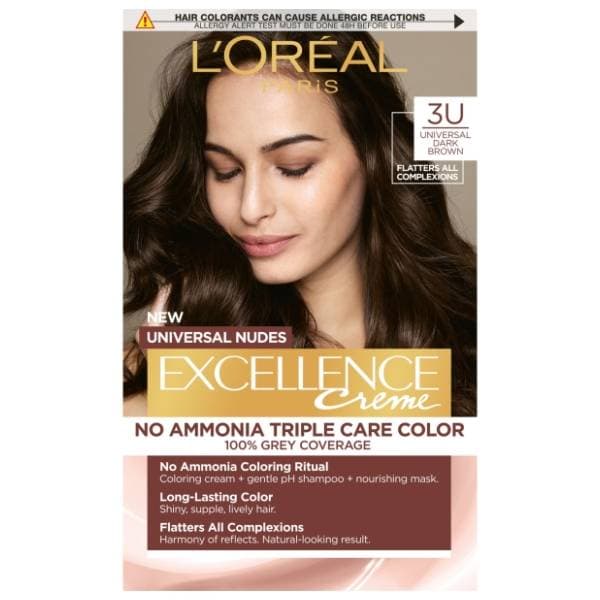 L'OREAL Excellence boja za kosu 3U universal dark brown 0