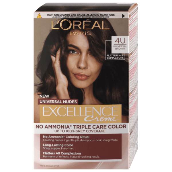 L'OREAL Excellence boja za kosu 4U universal brown 0