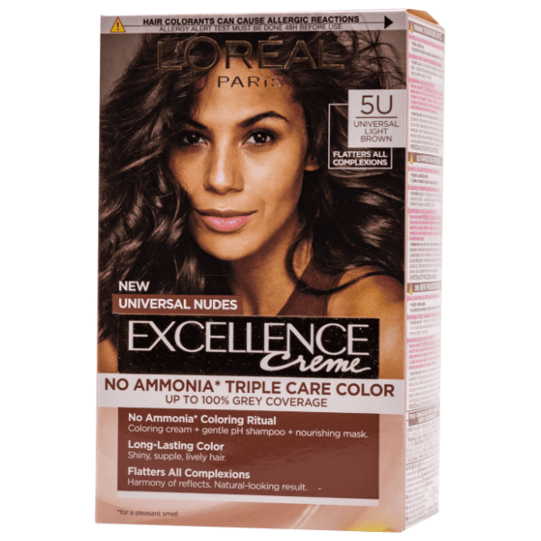 L'OREAL Excellence boja za kosu 5U universal light brown 0