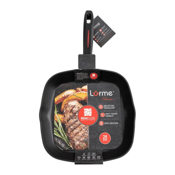 LORME grill tava Megastone 28cm 0