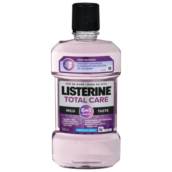 Tekućina za ispiranje usta LISTERINE total care zero 500ml 0