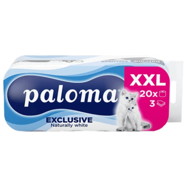 Toaletni papir PALOMA exclusive 3 sloja 20 kom 0