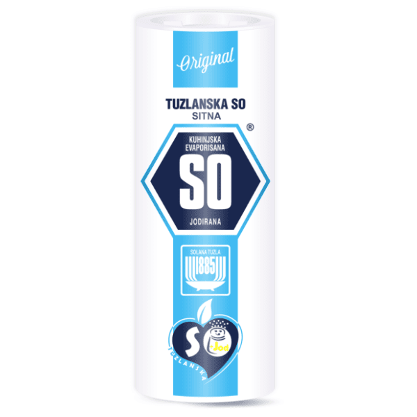 Kuhinjska sol TUZLANSKA jodirana 250g 0