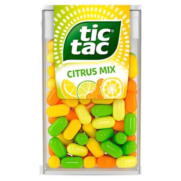 Bomboni TIC TAC citrus mix 54g 0