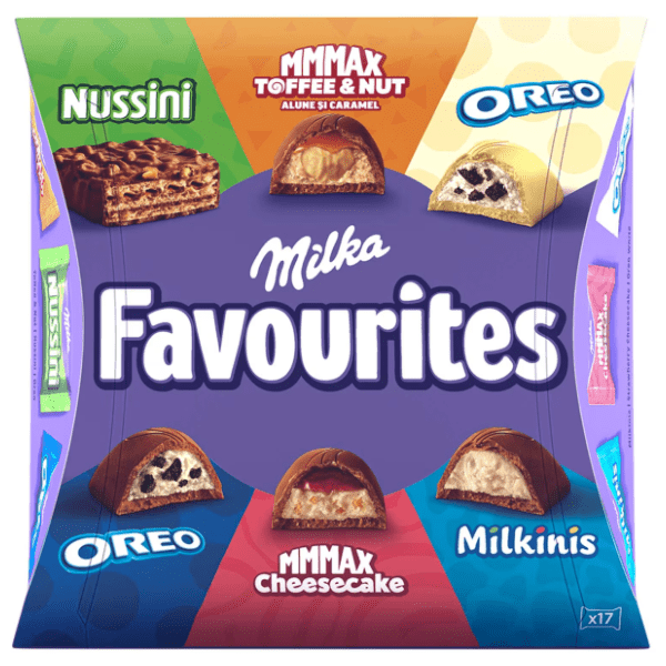 Praline MILKA favourites 95g 0