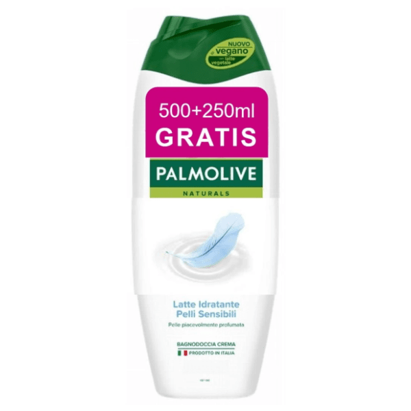 Gel za tuširanje PALMOLIVE milk&protein 500ml+250ml gratis 0