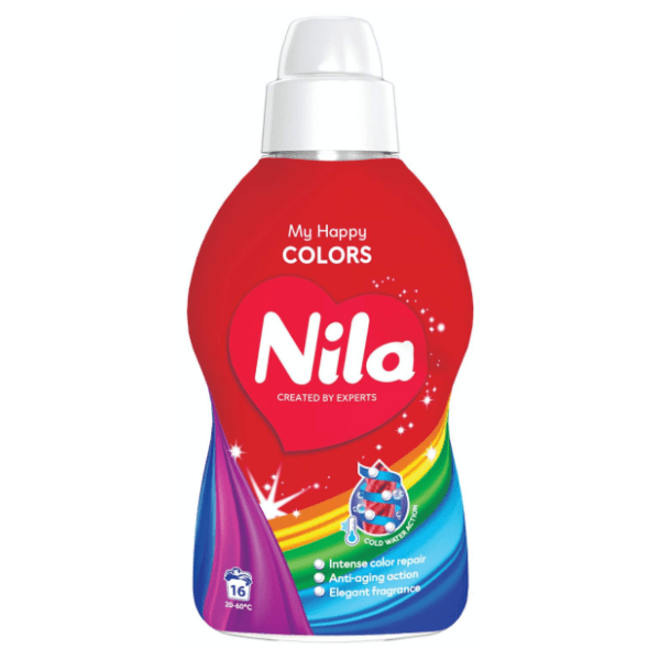 NILA My happy colors tekući deterdžent 16 pranja (900ml) 0