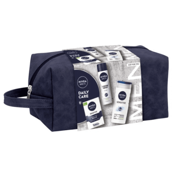 NIVEA Men set Daily care (after shave, dezodorans i gel za tuširanje) 0