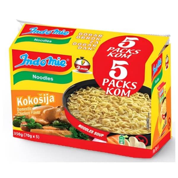 Nudle INDOMIE pileće meso 5x70g 0