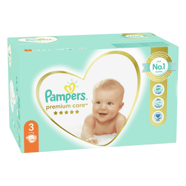 PAMPERS Premium care MB 3 120kom 0