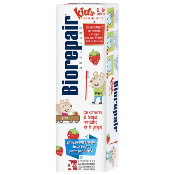 Pasta BIOREPAIR Kids jagoda 0-6g 50ml 0